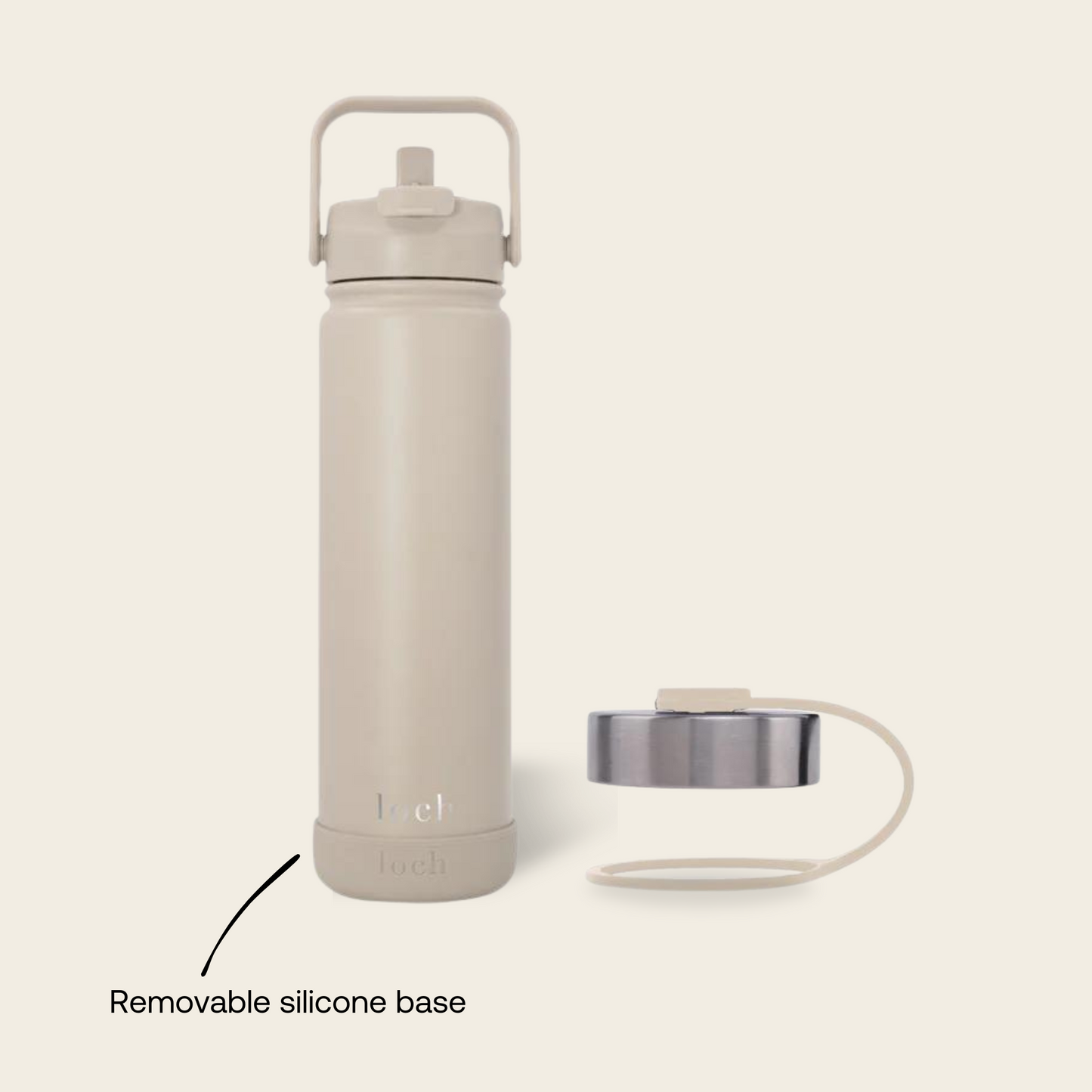 KOMBUCHA+ LOCH BOTTLE 650ML (POMEGRANATE)