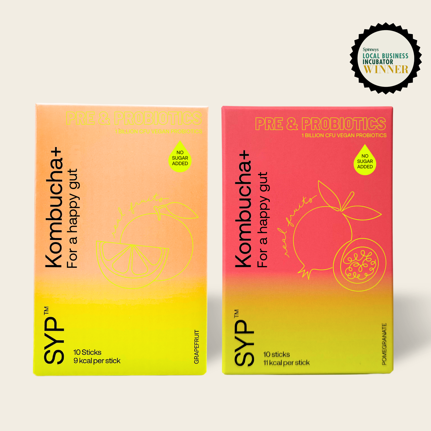KOMBUCHA+ Twin Pack
