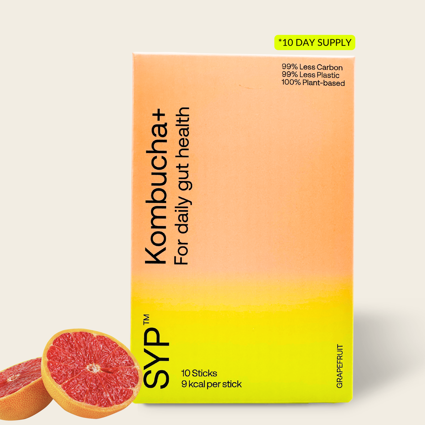 KOMBUCHA+ GRAPEFRUIT