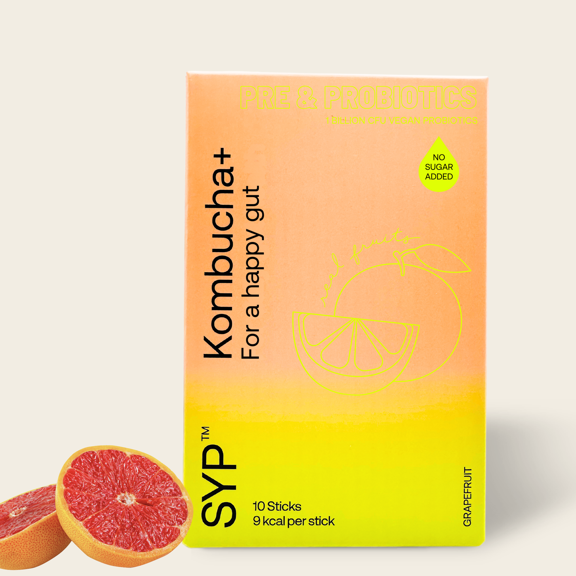 KOMBUCHA+ GRAPEFRUIT | SYP