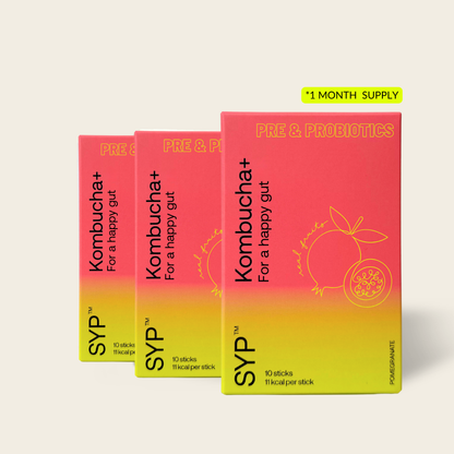 KOMBUCHA+ 3-PACK POMEGRANATE