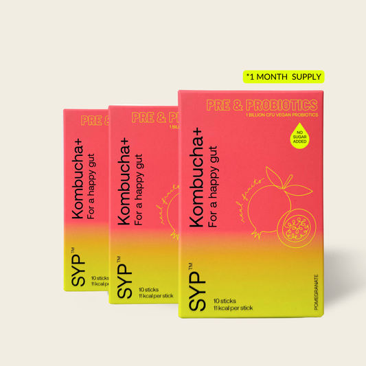 KOMBUCHA+ 3-PACK POMEGRANATE