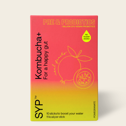 KOMBUCHA+ POMEGRANATE