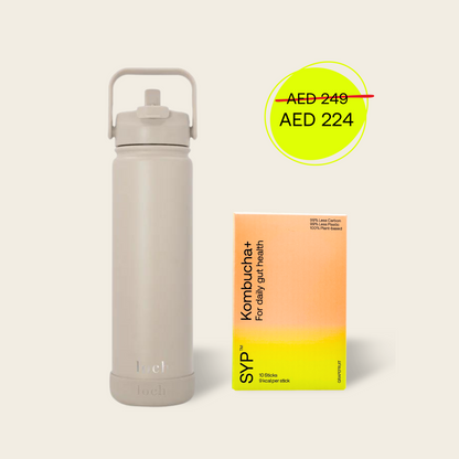 KOMBUCHA+ LOCH BOTTLE 650ML