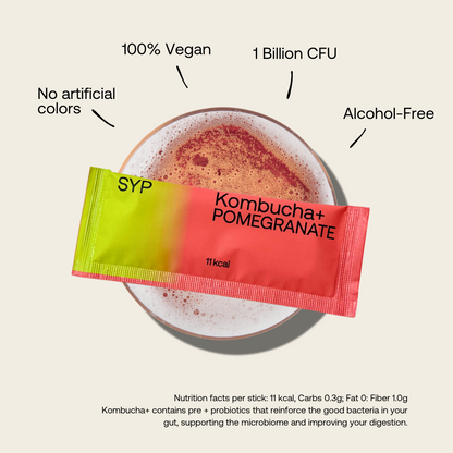 KOMBUCHA+ 9-PACK POMEGRANATE