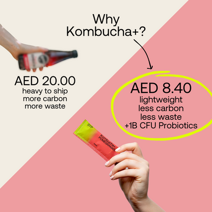 KOMBUCHA+ 9-PACK POMEGRANATE